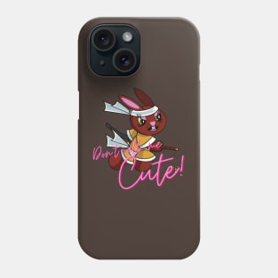 Samurai Bunny - Don't Call Me Cute Phone Case