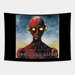 resident alien Tapestry