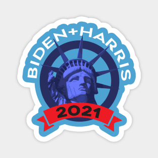 Biden Harris 2021 Liberty Magnet