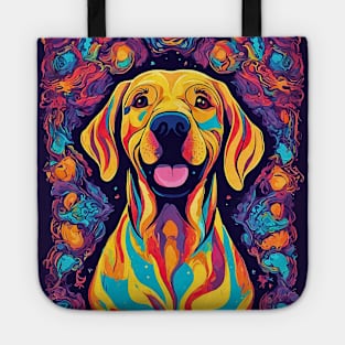 Groovy Labrador Retriever Tote