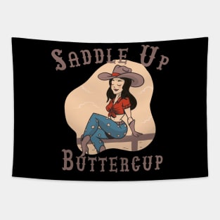 Saddle Up Buttercup, Tapestry