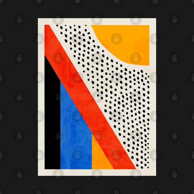 Mid Century Abstract Landscape | Bauhaus Edition by ayeyokp