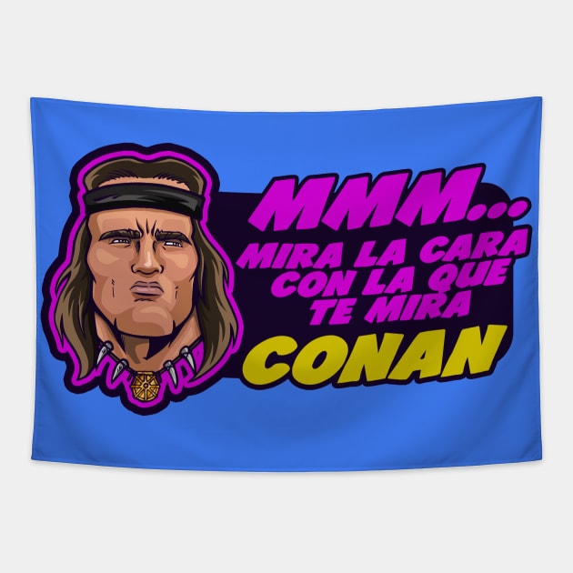 Conan Tapestry by mauchofett