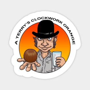 A Terry's Clockwork Orange Magnet