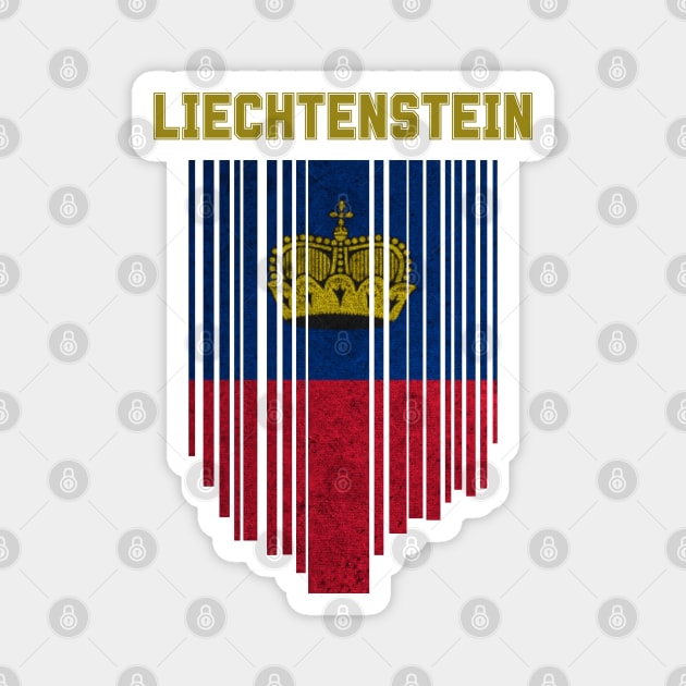 Liechtenstein flag Magnet by eka123