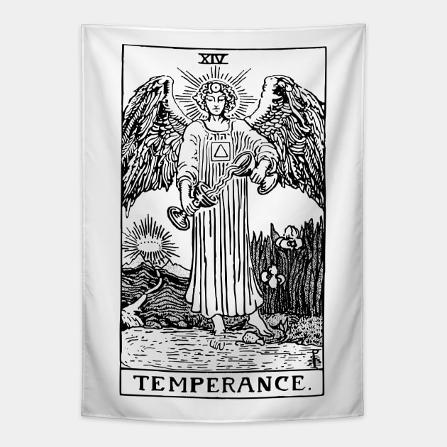 Temperance tarot tapestry discount