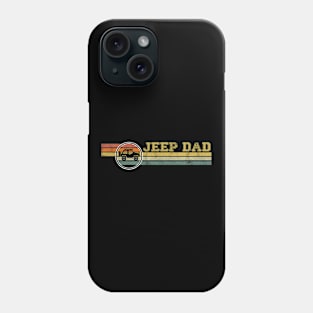 Jeep Dad Vintage Jeep Retro Jeep Sunset Jeep Jeeps Lover Papa Jeep Phone Case