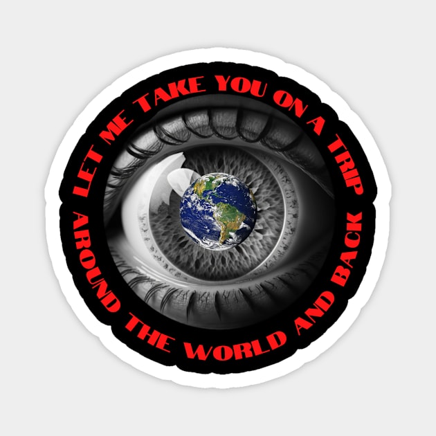 World in my Eyes Merch Magnet by Seligs Music