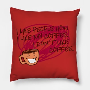 Coffee Nerdy Shirt Pillow