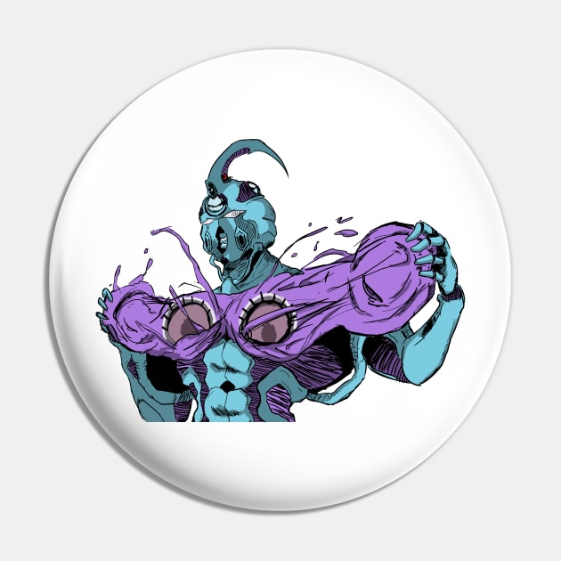 Guyver Fanart Pin by MEWETT