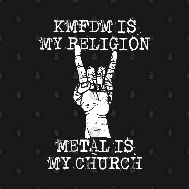 kmfdm is my religion by Grandpa Zeus Art