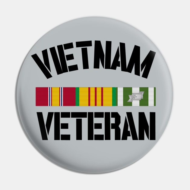 Vietnam Veteran Pride Service Ribbon Pin by Revinct_Designs