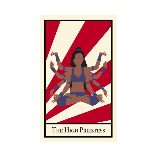 The High Priestess - The Circus Tarot by Jakmalone