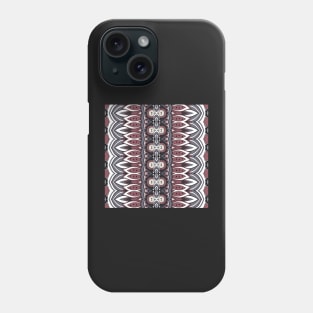 Ethnic Pattern with Mosaic Floral Motif Phone Case