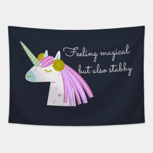 Feeling magical but also stabby Tapestry