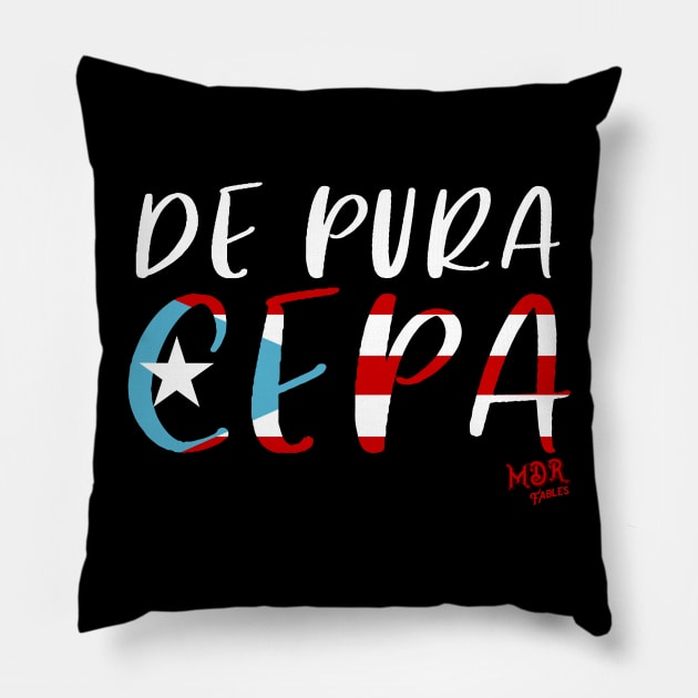 De Pura Cepa Pillow by MDRFables