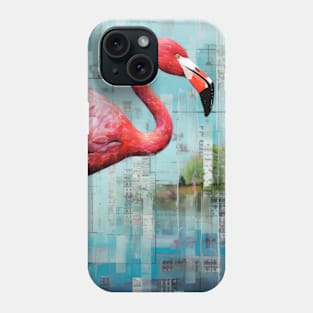 Flamingo Animal Bird Art Decor Paint Phone Case