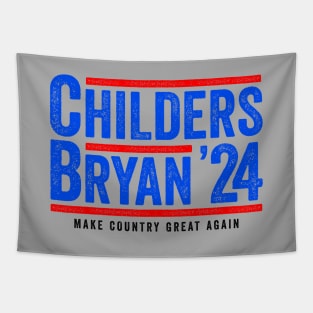 Childers Bryan 2024 - Funny Political Gift Tapestry