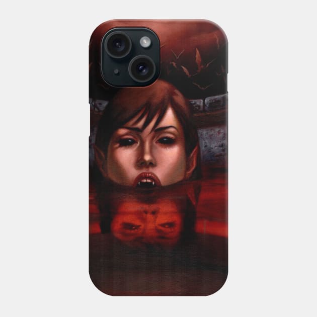 Vampirella I The Blood Phone Case by lucastrati