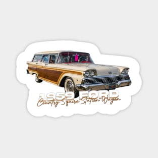 1959 Ford Country Squire Station Wagon Magnet