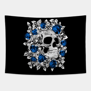 Skull and Roses Tapestry