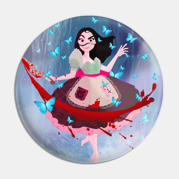 Alice Madness Returns Pin by Le petit fennec