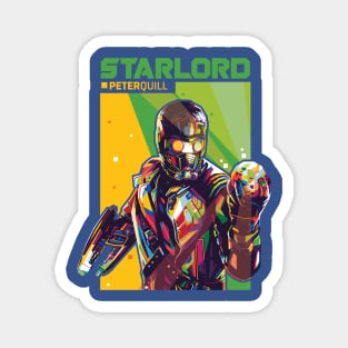 STARLORD WPAP Fanart Magnet