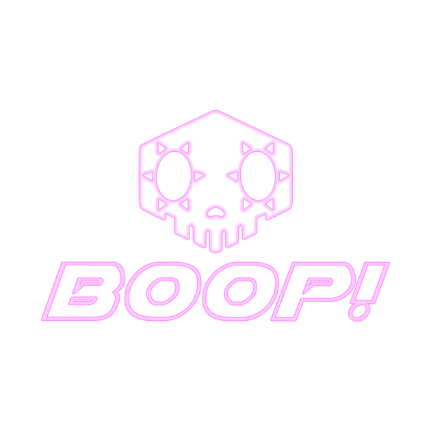 Overwatch - Sombra "BOOP!" Logo by wyckedguitarist