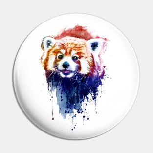 A Cute Red Panda Pin