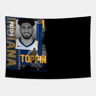 Indiana Pacers Obi Toppin 1 Tapestry