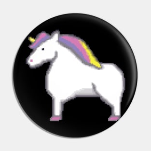 Pixel Unicorn Pin