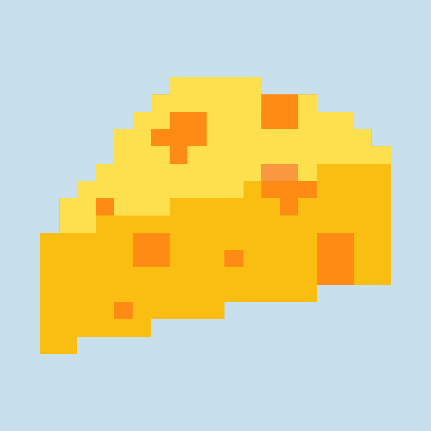 Cheese Pixel Art by christinegames