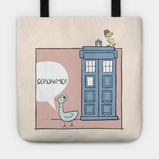 Don't Let the Pigeon Drive the Tardis Tote