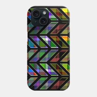 Plaid Chevrons Phone Case