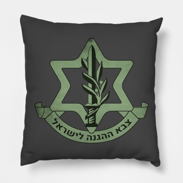 Israeli Defense Forces Pillow by LosFutbolko