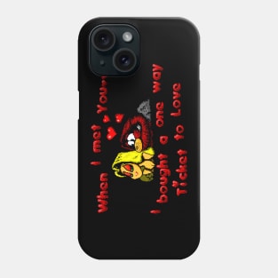 Valentines Day Love 8 Bit Art Phone Case