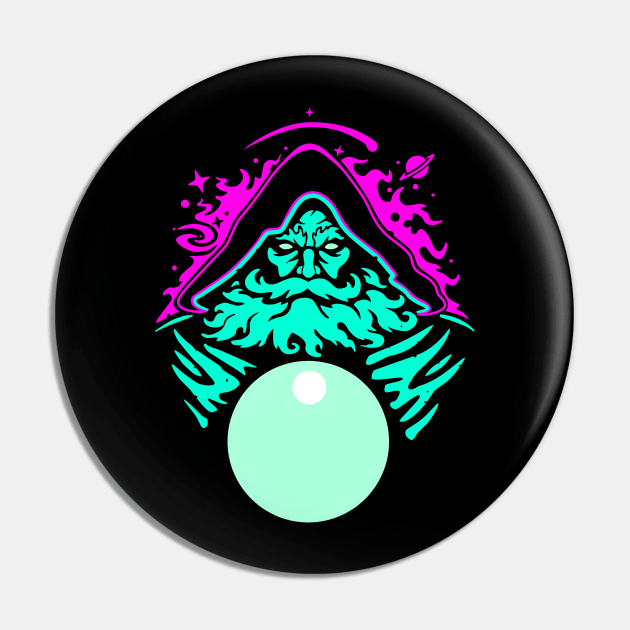 Orb Wizard Pin by dreambeast.co