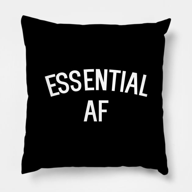 Essential AF Pillow by kapotka