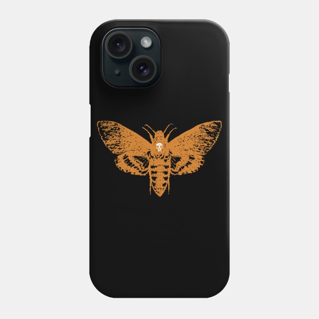 Moth face Phone Case by vvilczy