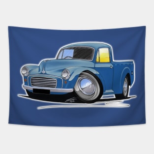 Morris Minor Pick-Up Blue Tapestry