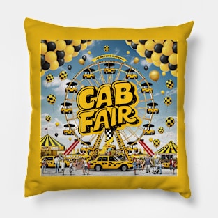 Cab Fair Pillow