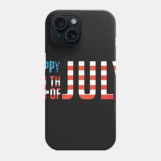 Happy 4th of July Phone Case by n24second