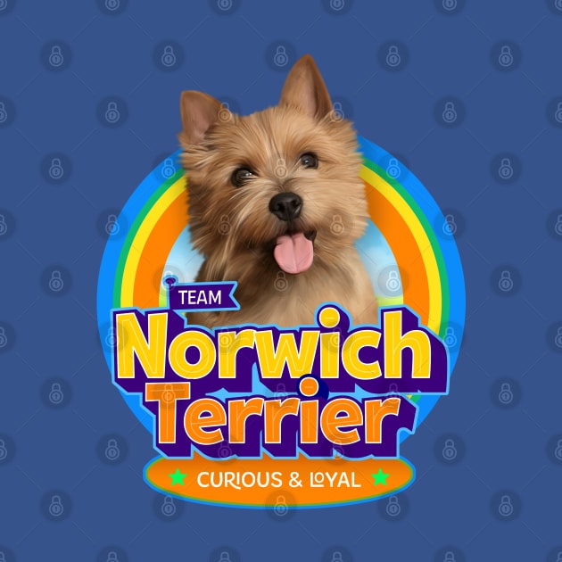 Norwich Terrier by Puppy & cute