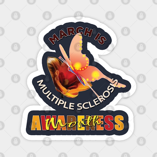 Multiple Sclerosis Awareness Magnet by TeeText