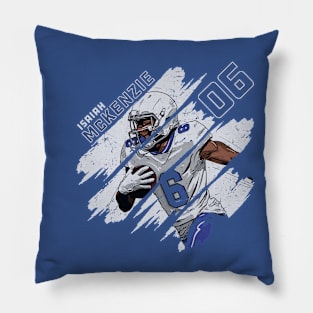 Isaiah McKenzie Buffalo Stripes Pillow