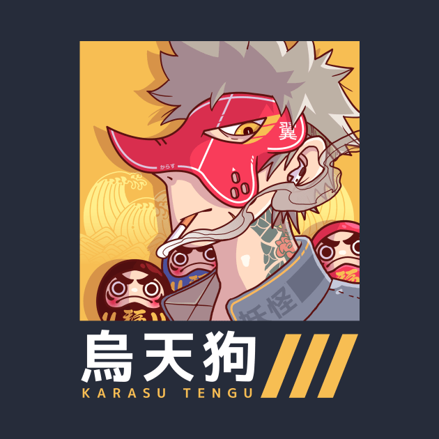 Karasu Tengu by gunyuloid