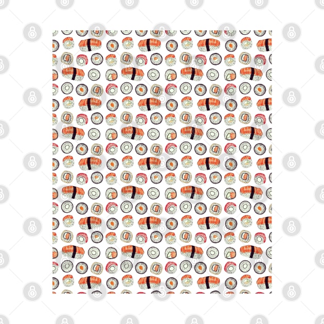 Sushi Pattern by solfortuny