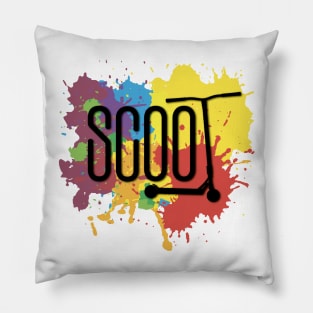 Colorful scoot Pillow