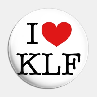 I heart KLF Pin