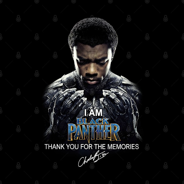 I Am Black Panther - Rip Chadwick Boseman by Phuc Son R&T